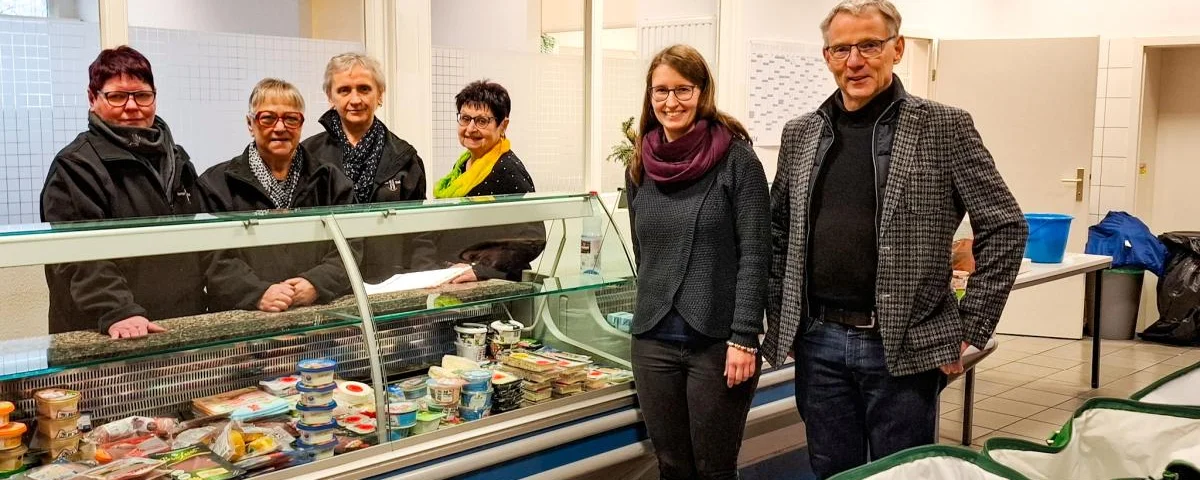 Von links nach rechts: Katrin Roth, Anika Mühlberger, Silvia Rost, Christel Schiffner, Isabell Liebaug und Christoph Ernst.