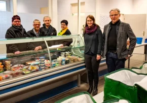 Von links nach rechts: Katrin Roth, Anika Mühlberger, Silvia Rost, Christel Schiffner, Isabell Liebaug und Christoph Ernst. | Foto: Julia Otto