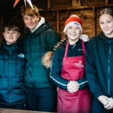 Die Vorkonfirmanden betreuten den Stand der Ev. Jugend  Julia Otto