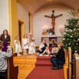 Krippenspiel in der Ev. Kirche Leimbach am 4. Advent  Julia Otto